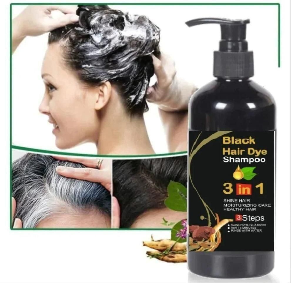 GreyGo Shampoo | Herbal Black Hair Dye Shampoo (100ml)