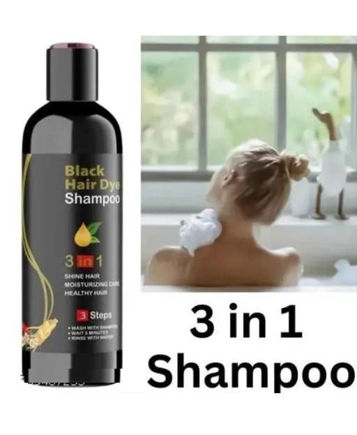 GreyGo Shampoo | Herbal Black Hair Dye Shampoo (100ml)