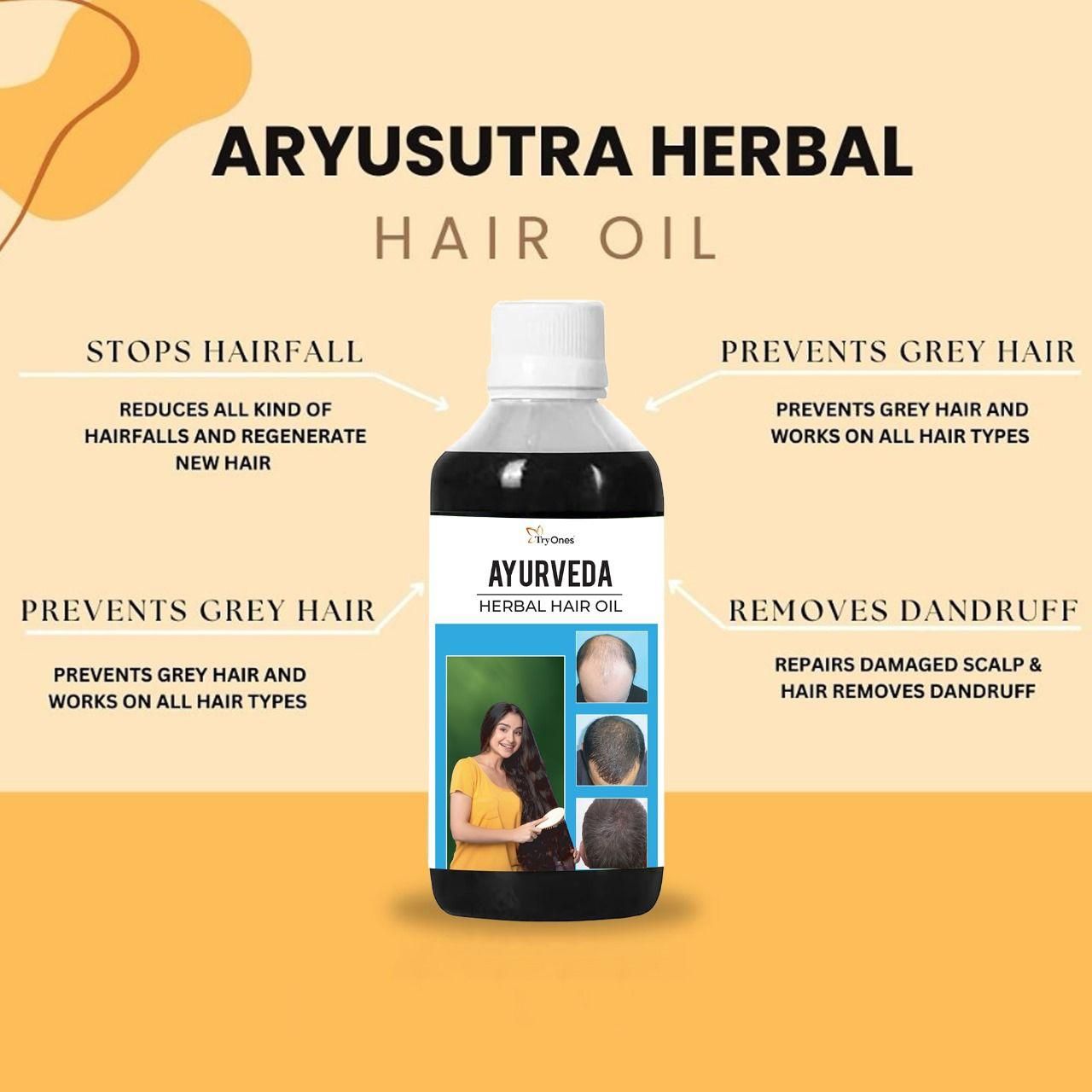 Ayurveda Herbal Hair Oil 100ML