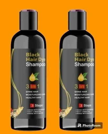 GreyGo Shampoo | Herbal Black Hair Dye Shampoo (100ml)