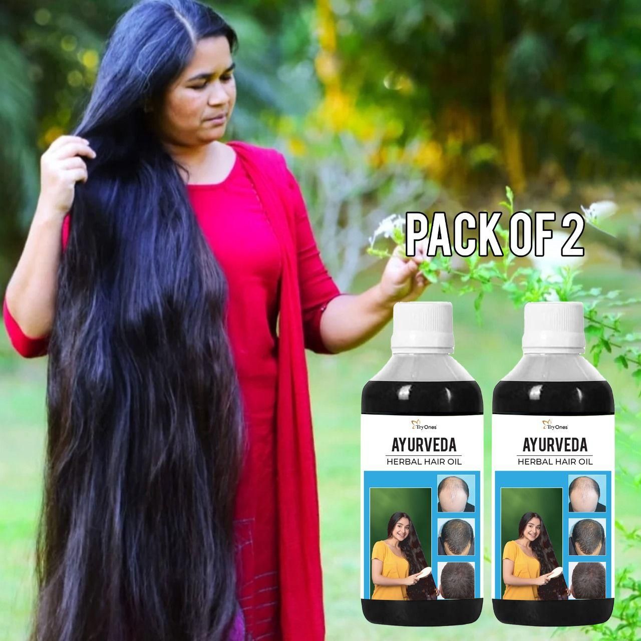 Ayurveda Herbal Hair Oil 100ML (Pack of 2)